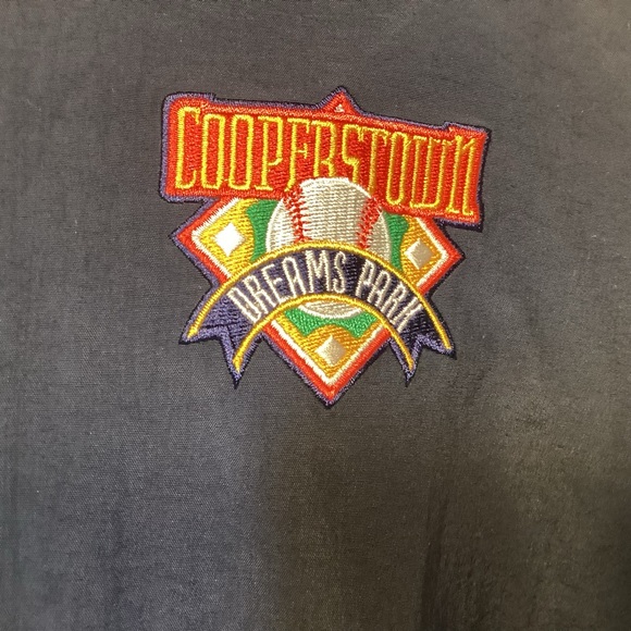Cooperstown Dream Park Men’s 1/4 zip pullover windbreaker Men’s size XL - Picture 3 of 11
